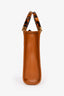 Fendi Brown Leather Mini Sunshine Top Handle Bag With Strap