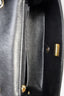 Pre-loved Chanel™ 2025 Black/White Lambskin Leather Crossbody Bag