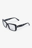 Miu Miu Black/White Marbled Reading Glasses