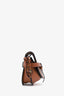 Loewe Brown Leather Mini 'Gate' Crossbody Bag