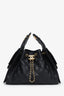 Pre-loved Chanel™ Black Leather Small Chanel™ 25 Handbag GHW