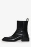 Alexander Wang Black Leather Square Toe Ankle Boots Size 38.5