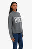 Anine Bing Grey Mohair Cashmere 'Paris' Sweater Size XS