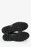 Pons Quintana Brown Leather Woven Lug Sole Boot Size 41
