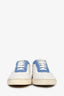 Hermès White/Blue Alligator 'Quicker' Sneaker Size 42 Mens