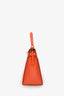 Hermès 2011 Orange Epsom Kelly Sellier 28 GHW