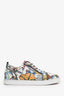 Christian Louboutin Multicolour Satin Floral Sneakers Size 46 Mens