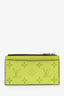 Louis Vuitton Yellow Taigarama Coin Card Holder
