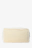 Pre-loved Chanel™ Beige/Gold Cotton Terry Cloth Fringe Tote Towel Pouch Set
