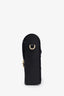 Gucci Black Leather Horsebit Vertical Crossbody Bag