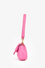 Jacquemus 2024 Pink Leather Le Petit Bambinou Shoulder Bag