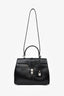Celine Black Calfskin Leather Classique 16 Top Handle with Strap