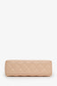 Pre-loved Chanel™ Beige Lambskin Mini Kelly Shopper Tote