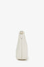Prada White Saffiano Leather Re-Edition Shoulder Bag with Strap