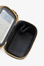 Pre-Loved Chanel™ 2022+ Black Lambskin Leather CC Mini Vanity On Chain