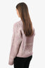 Hermès Pink Cashmere Buttoned 'Brides de Gala' Cardigan Size 36