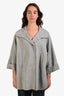 Weekend Max Mara Grey Wool Coat Size 6