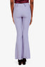 Smythe Purple High Waisted Flare Leg Pant Size 00