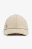 Gucci Cream Wool Lamé Crystal GG Baseball Cap