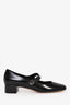 Christian Dior Black Leather Mary Jane Pumps Size 39.5