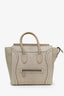 Cabas Bagage Moyen Celine Beige Python