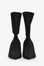 Balenciaga Black Neoprene Sock Knife Boots Size 38