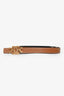 Hermès 2021 Black/Gold Epsom Leather Reversible Belt Size 75