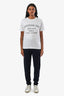 Pantalon de jogging en maille bleu marine Chloe, taille M