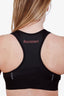 Balenciaga Black Logo Sports Bra Size L