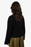 Cult Gaia Black Wool Blend Long Sleeve Buttoned 'Jos' Cardigan Size L
