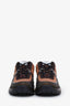 Pre-loved Chanel™ Brown Mesh Interlocking CC Logo Sneakers Size 39.5