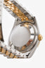 Rolex Stainless Steel & 18K Yellow Gold Diamond Dial Datejust 31mm