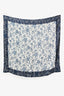 Alexander McQueen Silk Blend Skull Floral Print Scarf