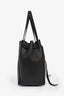 Celine 2022 Black Grained Leather Cabas Tote
