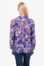 Isabel Marant Etoile Purple Long Sleeve Top Size 40