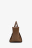 Celine Brown Calfskin Medium Tie Knot Tote Bag