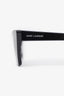 Saint Laurent Black Frame Mica 001 Cat Eye Sunglasses