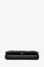 Christian Dior 2024 Black Cannage Leather Caro Wallet