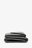 Balenciaga Grey Leather Mini Compact Wallet