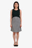 Marni Green/Grey Colour Block Sleeveless Mini Dress Size 26 with Tags