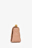 Christian Dior 2020 Pink Cannage Soft Leather Small 'Caro' Shoulder Bag