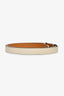 Hermès 2023 Cream Kelly Pocket 18 Belt GHW