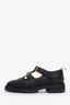 Thom Browne Black Pebble Leather Mary Janes Size 35