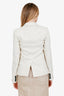 Veronica Beard Beige Single Breasted Blazer Size 2