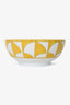 Hermès Yellow/White Porcelain Soleil d'Hermès Small Salad Bowl