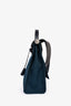 Hermès 2019 Noir/Bleu Canvas Leather Herbag 31