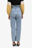 Agolde Light Blue Denim Lettuce Waist Band Jeans Size 25