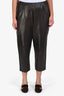 Dusan Chocolate Brown Lambskin Pants Size XL