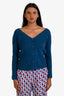 La Maille Sezane Mohair Alpaca Cardigan Size XXS