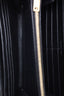 Saint Laurent Black Chevron Leather Large Cassandre Wallet